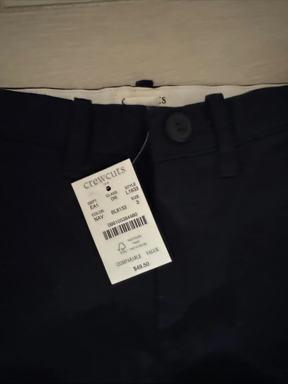Crewcuts Boys’ Slim Pants in Flex Chino
